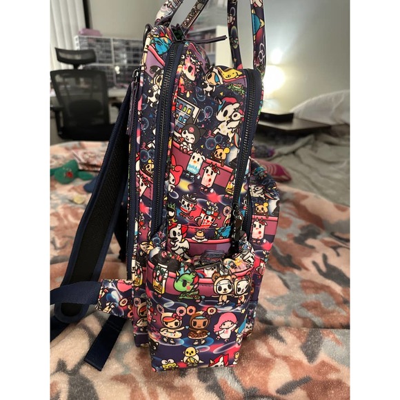 Ju-Ju-Be x Hello Kitty x Tokidoki Roller Disco Dreamin' Million Pockets Backpack - Picture 3 of 7